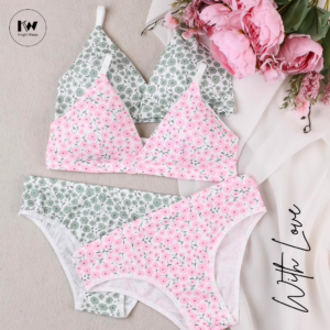 Cotton Bikini Padded Flower Print